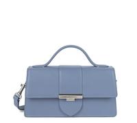 LANCASTER | Paris Ily - Borsa in pelle di vacchetta liscia blu smerigliato