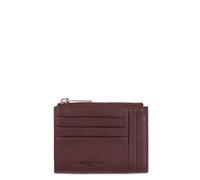 Lancaster | Paris PM - Porta Carte Pelle di Vacchetta Liscia Bordeaux