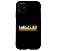 Lancaster Pennsylvania Stati Uniti Nome Città Classico Vintage Colori Custodia per iPhone 11