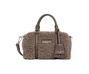 Lancaster - Petit Sac Polochon Moumoute - - Bags - Donna - Marrone - ONE SIZE