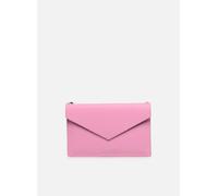 Lancaster - Pochette A rabat avec pression Pur & Element City Rosa - Pelletteria T.U Rosa