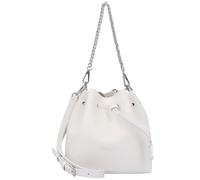 Lancaster Pur & Element Borsa a sacco Vera Pelle 20 cm bianco