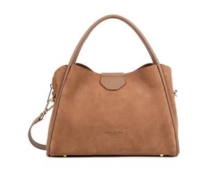 Lancaster - Sac à main M Suède Ida - - Bags - Donna - Marrone - ONE SIZE