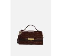 Lancaster - Sac baguette A rabat avec fermoir Exotic Ily Marrone - Borse T.U Marrone