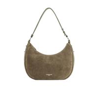 Lancaster - Sac besace Zippé L Suède IT - - Bags - Donna - Verde - ONE SIZE