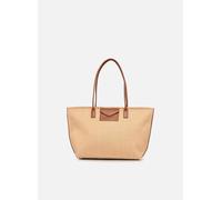 Lancaster - Sac cabas épaule Zippé KBA Marinière Osi Marrone - Borse T.U Marrone