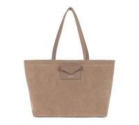 Lancaster - Sac cabas épaule Zippé L Suédine KBA - -Bags -Donna -Beige -ONE SIZE