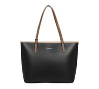 Lancaster - Sac cabas épaule Zippée L Smooth - -Bags -Donna -Nero -ONE SIZE