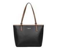 Lancaster - Sac cabas épaule Zippée M Smooth - -Bags -Donna -Nero -ONE SIZE