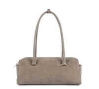 Lancaster Sac rectangle Zippé Suède Cube Galet, Gris, Taille unique