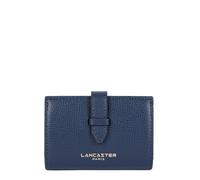 Lancaster | Sierra PM - Portacarte a forma di vacchetta con grana blu scuro
