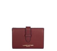 LANCASTER | Sierra PM - Portacarte a forma di vacchetta grana bordeaux