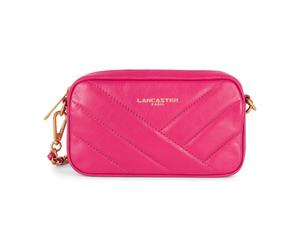 Lancaster - Soft Matelassé Mini Pochette Smartphone con Zip - - Bags - Donna - Rosa - ONE SIZE
