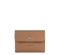 Lancaster | Soft PM - Portafoglio Pelle di Vacchetta Pieno Fiore Cammello