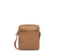 Lancaster | Soft Vintage Uomo - Borsa Piccola Pelle di Vacchetta Pieno Fiore Cammello