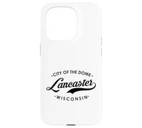 Lancaster WI City of the Dome per uomo donna. Custodia per iPhone 15 Pro