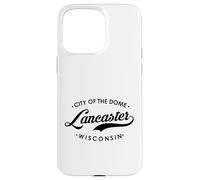 Lancaster WI City of the Dome per uomo donna. Custodia per iPhone 15 Pro Max