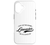 Lancaster WI City of the Dome per uomo donna. Custodia per iPhone 16