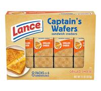Lance Grilled Cheese on Captain Wafers Sandwich Crackers, 11 oz