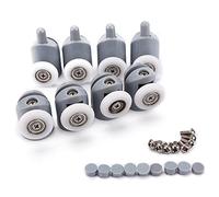 Lance Home Cuscinetto Doccia, Kit 8 rulli rullo ruote cuscinetti rotelline per la porta doccia cabina 27mm