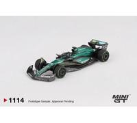 Lance Stroll Aston Martin AMR24 F1 GP Canada 2024 1:64 Mini GT MGT01114BL
