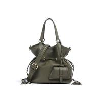Lancel Premier Flirt M Borsa a secchiello cachi, pelle, donna