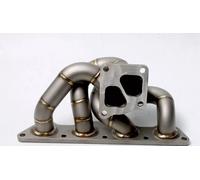 LANCER EVOLUTION EVO 7-8-9 COLLETTORI SCARICO ACCIAIO EXHAUST INOX T304 3mm