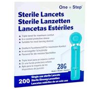 Lancette 28 G - 200 Pezzi I Lancette sterili Monouso I Lancette per il Sangue I Lancette di Sicurezza I Test della glicemia I Diabete