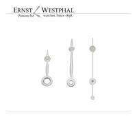 Lancette dell'orologio da polso, set Breguet 7,0 mm / 10,0 mm / 10,0 mm, acciaio