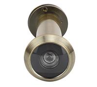 Lancette per porte di sicurezza grandangolari a 220 gradi con retro antifurto sicurezza domestica lega color bronzo rosso 6 cm 1 (apertura estesa di 16 Qinggu 16-23 spessore della porta)