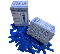 Lancette Pungidito Sterili Compatibili Universali G30 - (2 Confezioni (100Pz)