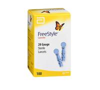 Lancette Sterili 28 Gauge 100 Pezzi Di Freestyle