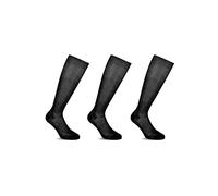 LANCETTI - 3 Paia di Calze Classiche Eleganti e Lunghe per Uomo in Pregiato Cotone Filo di Scozia - Vari Colori Disponibili