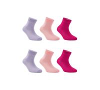 LANCETTI - 3 o 6 Paia Calzini Corti Bambino e Bambina in Cotone Filo di Scozia, Trasparenti e Confortevoli - Vari Colori Disponibili