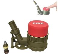Lanceur de mortier Air Slam, ensemble de jeu de lanceur de mortier, lancement de type presse à plus de 20 pieds/6 m de haut, comprend un émetteur × 1 cible × 1 projectiles × 4 (SET OF 1)