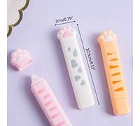LANCHEN Cute Cat Paw Roller Colla Nastro correttore Cancelleria Correttore Studente Altered