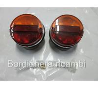 LANCIA 037 STRATOS COPPIA FARI FANALI POSTERIORI LAMPS REAR LENS LIGHT NUOVI