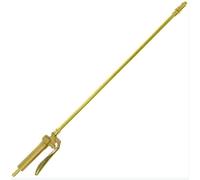 LANCIA A LEVA OTTONE 64cm POMPA A ZAINO SPALLA IRRORAZIONE TRATTAMENTI ABREK