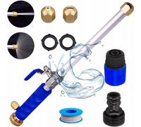 Lancia a pressione per tubo da giardino da 3/4" (lancia, adattatore da 3/4", rac