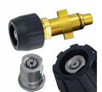 Lancia Alta Pressione Piatta Acciaio - Ottone |160 Bar| Universale
