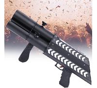 Lancia coriandoli, macchina cannone portatile wireless for coriandoli, pistola saluto a tre colpi, pistola for atmosfera coriandoli nuziali for effetti scenici