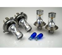 Lancia Delta 2008 + 4 X H7 Super Bianco Lampadine Luce + 501