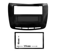 LANCIA DELTA DAL 2008 MASCHERINA 2DIN - PHONOCAR - COLORE NERO LUCIDO