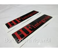 LANCIA DELTA HF INTEGRALE 8V ADESIVI SCRITTE SIGLE TARGHETTE MINIGONNE BADGE