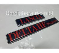 LANCIA DELTA HF INTEGRALE 8V SCRITTA STEMMA SIGLA LOGO TARGHETTA BADGE EMBLEM