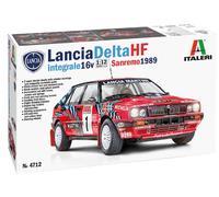 Lancia Delta HF Integrale Sanremo 1989 Modello 4712 ITALERI