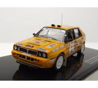 Lancia Delta Integrale 16V #2 Camel Barum Rallye 1990 Giallo Modello 1:43 Ixo