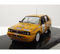 MODELLINO AUTO STATICO IXO LANCIA DELTA INTEGRALE 16V #4 BOHEMIA RALLY 1990 1/43