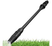 Lancia di lavaggio a pressione per tubo da giardino, asta lunga robusta con manico antiscivolo, asta ad alta pressione, giardino, patio, prato, irrigazione piante, lavaggio auto, esterno