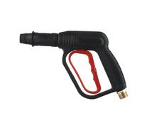 Lancia idropulitrice con 5 ugelli per 3000 PSI, attacco M22-14, | Ottone Acciaio Inossidabile, Maniglia di Sicurezza, Kit Accessori Lavatrice Per Pulizia Auto Nero (Filo Esterno 14 Convesso)